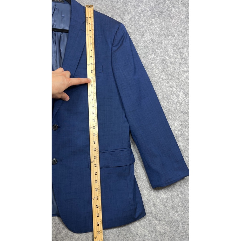 John Varvatos Star USA Blazer Blue 44R Sport Coat Jacket - Picture 16 of 16